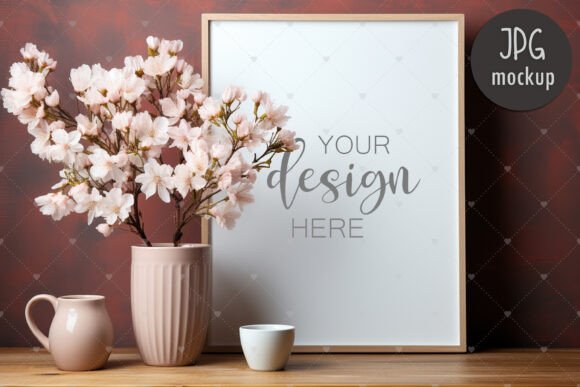 Download Frame Mockup, Framed Canvas Wall Art - Premium Resources