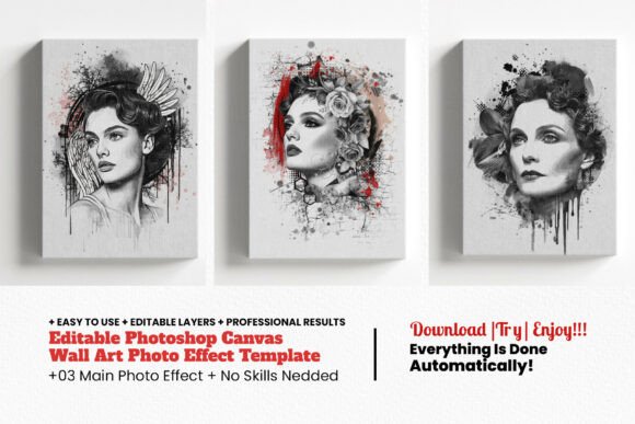 Download Canvas Wall Art Photo Template - Premium Resources